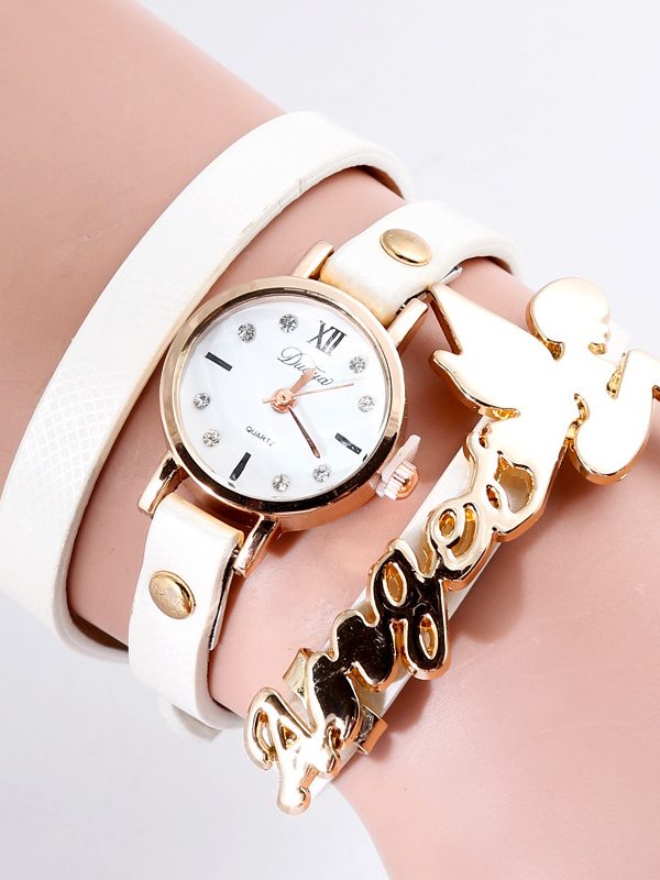 Quartz Watch DIY Angel Pendant Women's Watch