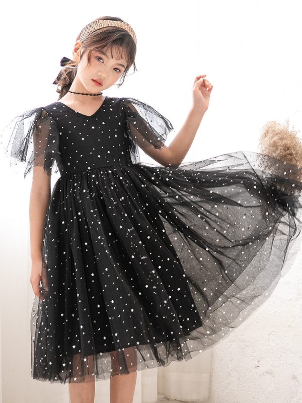 Mesh dress girls