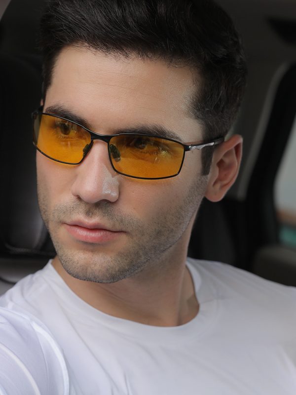 نظارات شمسية للرجال متغيرة اللون ونظارات الرؤية الليلية للقيادة