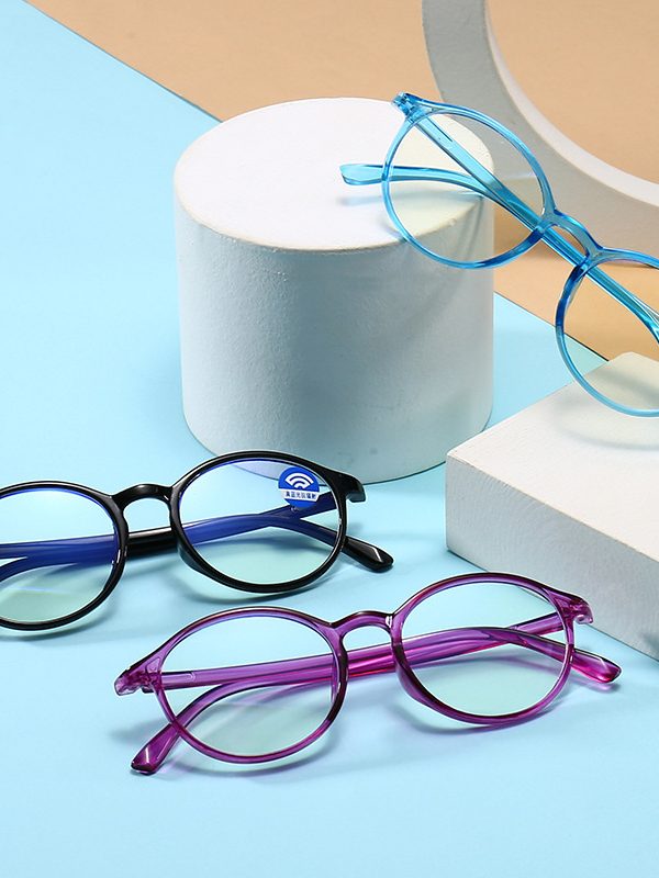 Children's Anti-blue Light Glasses With Myopic Glasses Option Plain Glasses