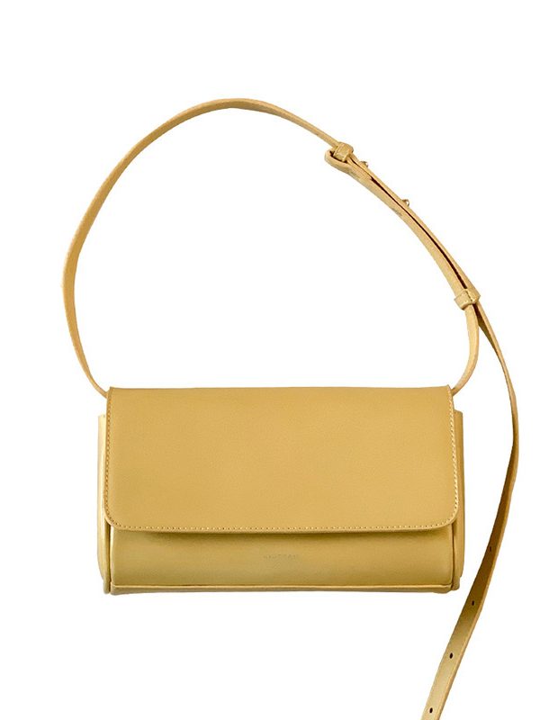 Korean Summer New Simple One-Shoulder Underarm Bag Ins Wild Trendy Female Bag Onnuk The Same Small Square Bag Female