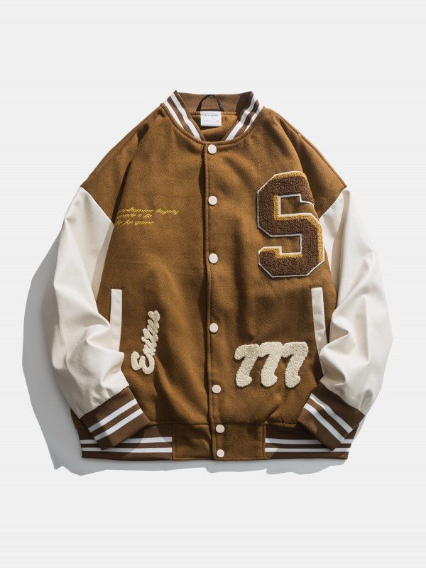 New Style Baseball Uniform Men's And Women's Jackets Couple Jackets