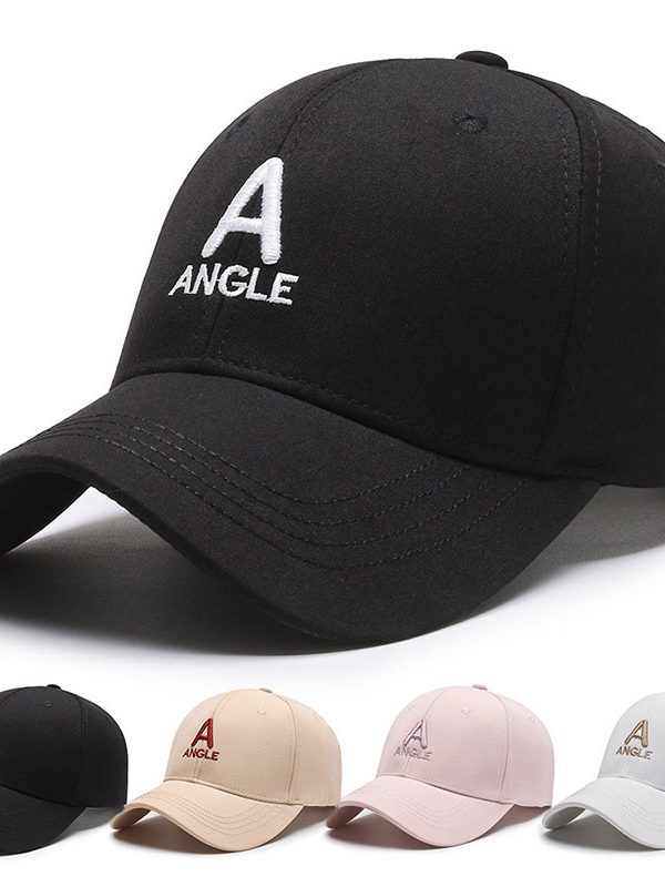 Men's Outdoor Casual Peaked Cap Letters Embroidery Sun Protection
