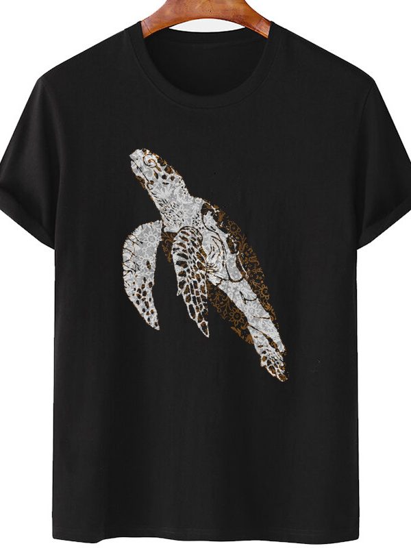تي شيرت سلحفاة بحرية عابرة للحدود
