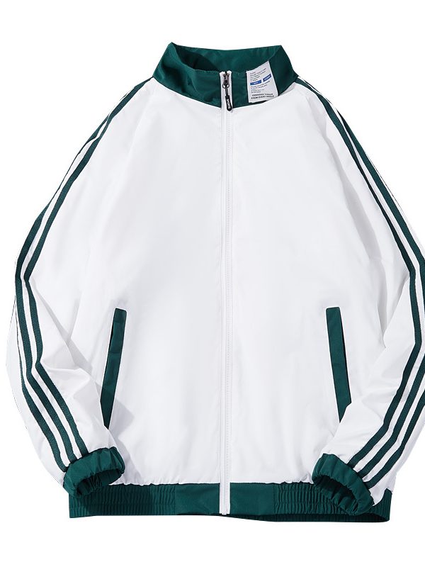 Stand-up Collar Jacket Young Students Loose Trendy Casual Sportswear