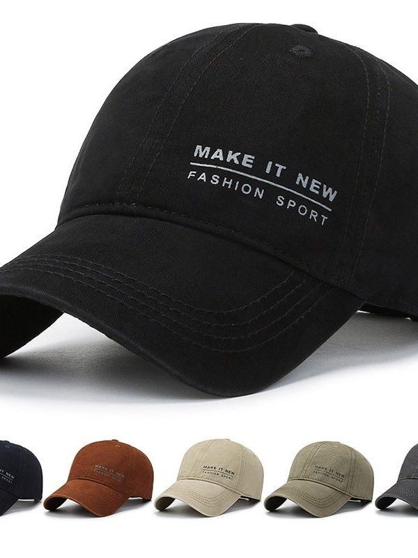 Fashion Letter Printing Baseball Cap Outdoor Casual Sunshade