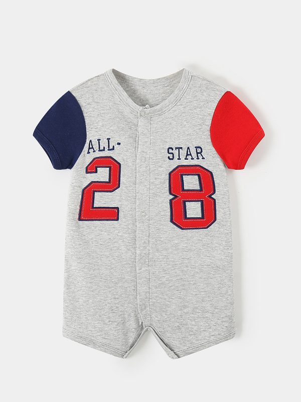 Clothes For Babies Thin Baby Jumpsuits Cute Short Sleeve Rompers Jumpsuit