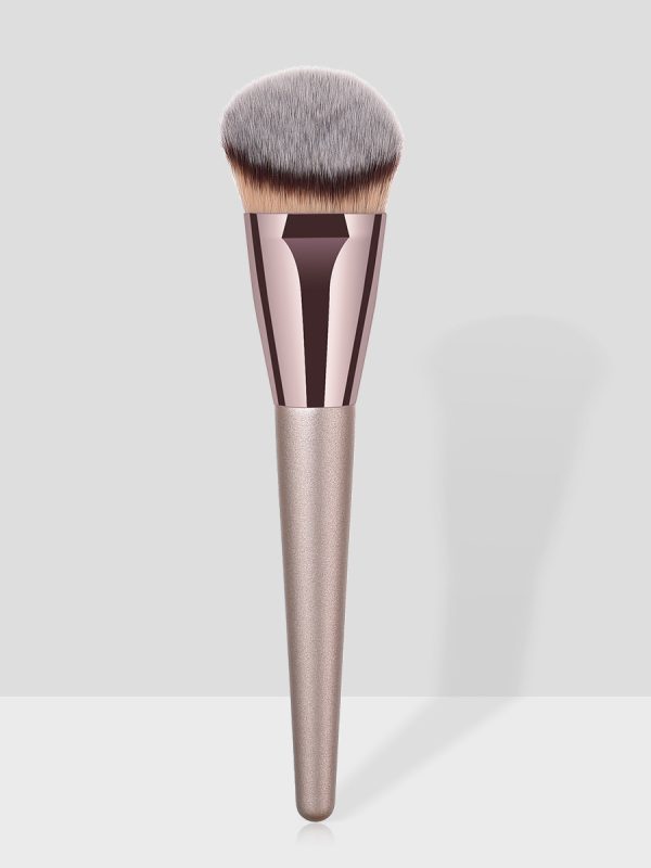 Single Makeup Brush Champagne Gold Powder Foundation Brush