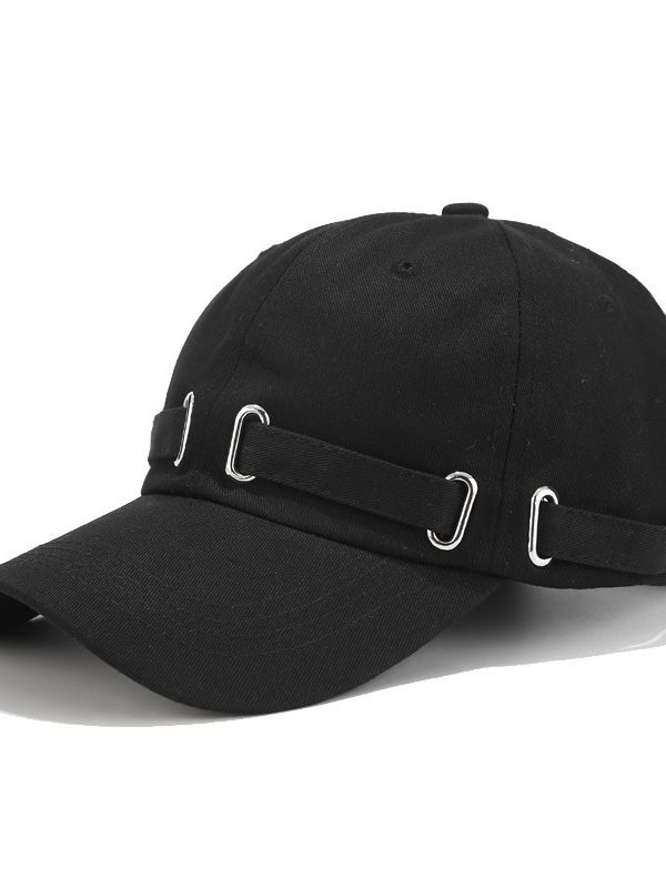 Fashion Simple Long Strap Cotton Baseball Hat