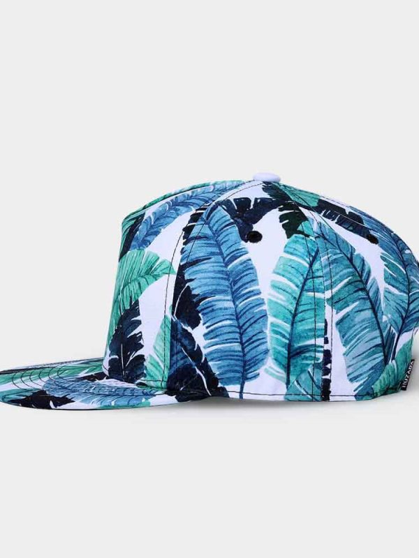 Women's 3D Printed Leaf Pattern Baseball Cap