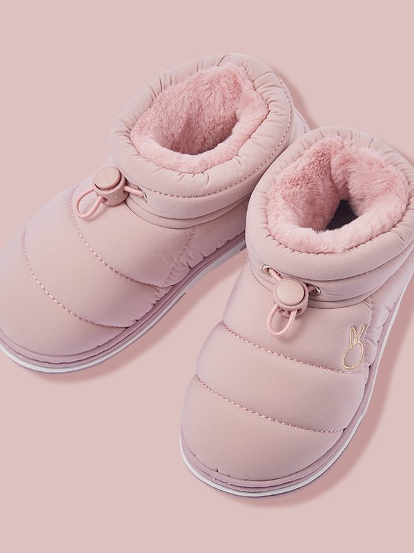 Cute Warm Boy And Girl Home Cotton Drag Bag With