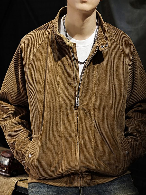 Men's Vintage Corduroy Long-sleeved Jacket