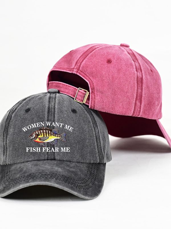 Retro Casual Printed Baseball Cap