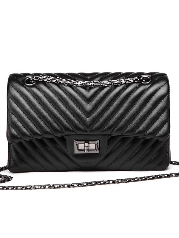 V-chain ladies bag