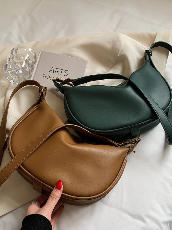 New Female Texture Simple One-shoulder Messenger Bag