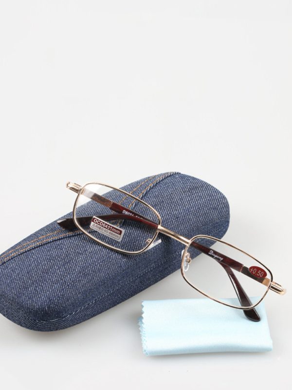 نظارات زجاجية لطول النظر الشيخوخي وعدسات زجاجية عالية الدقة للرجال والنساء