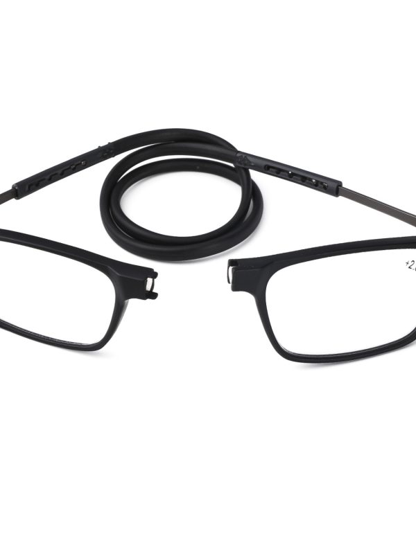 Anti-lost Silicone Magnet Hanging Neck Foldable Presbyopic Glasses