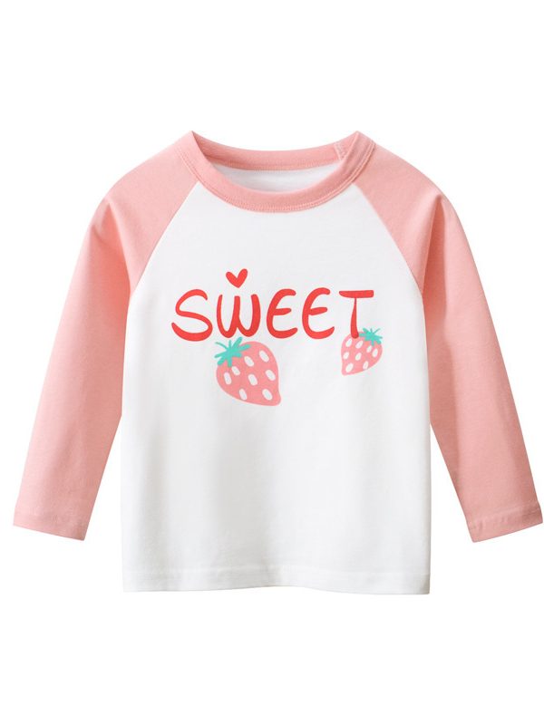 قميص أطفال بأكمام طويلة وملابس أطفال