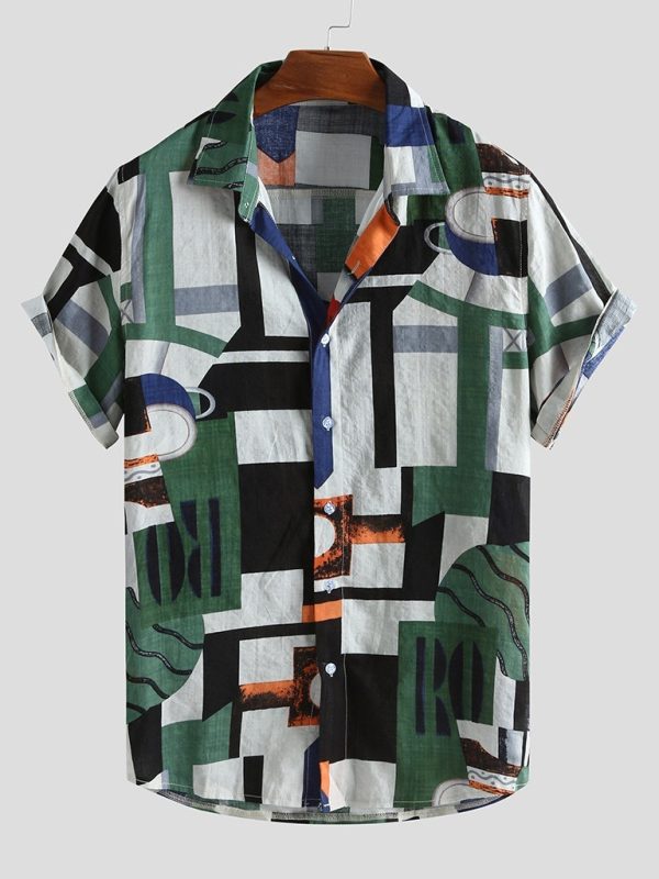 Hawaiian Blouse Short Sleeve