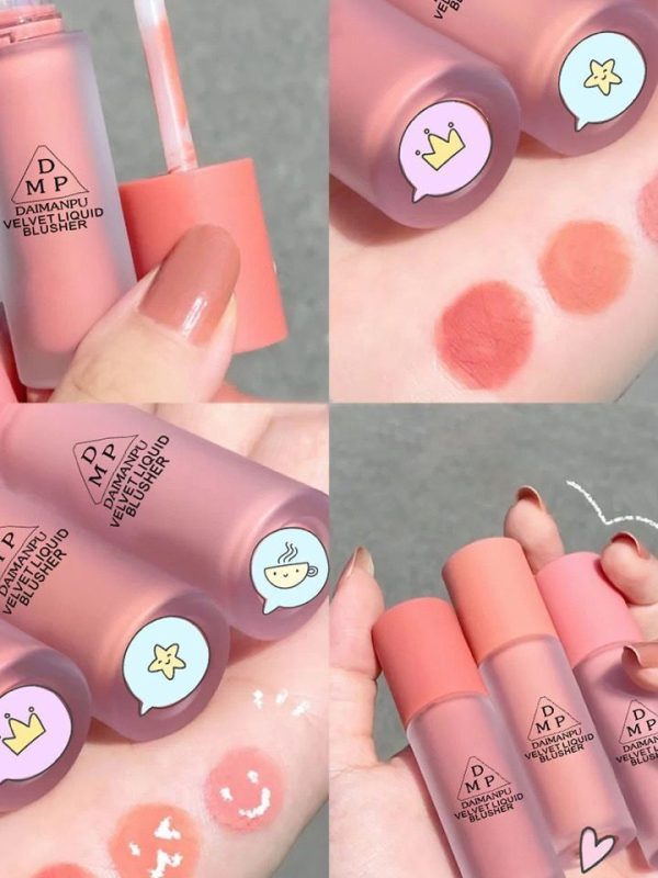 Liquid Blush Natural Brightening Complexion Nude Makeup Rouge Eyeshadow