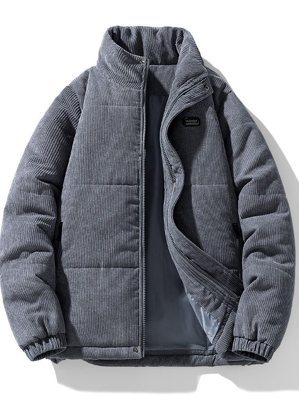 Cotton Coat Winter Men's Stand-up Collar Thermal Windproof Jacket