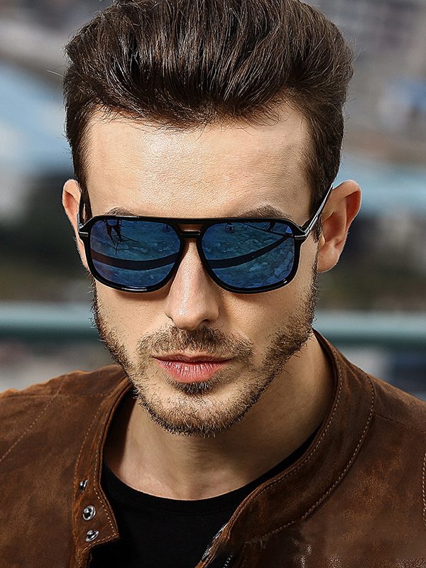 Retro polarized glasses