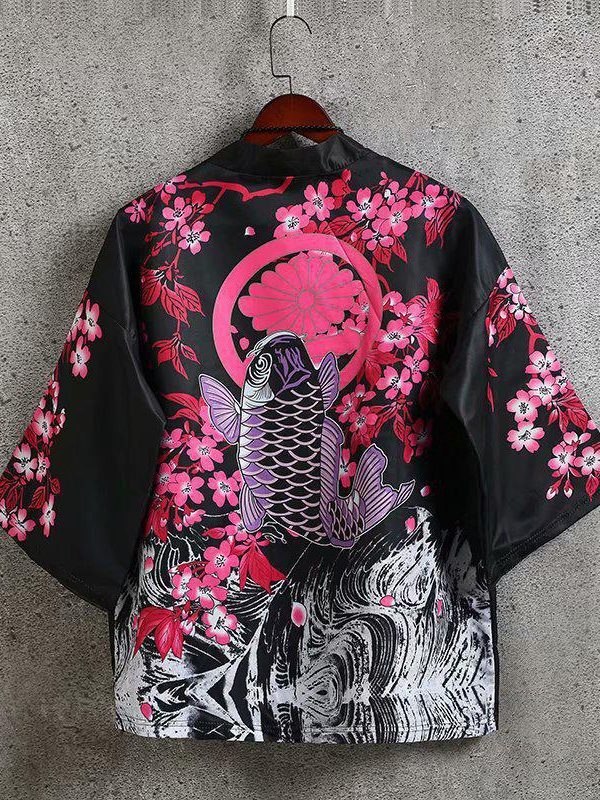 Sleeve Cardigan Kimono Thin Coat