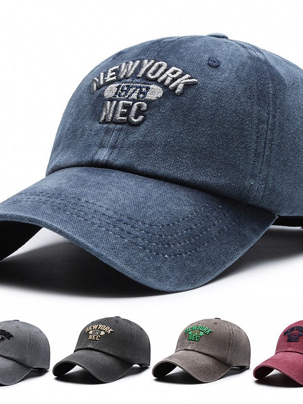 Paste Cloth Embroidery Three-dimensional Letter Baseball Cap Men