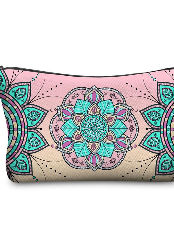 Mandala Print Pattern Travel Storage Bag