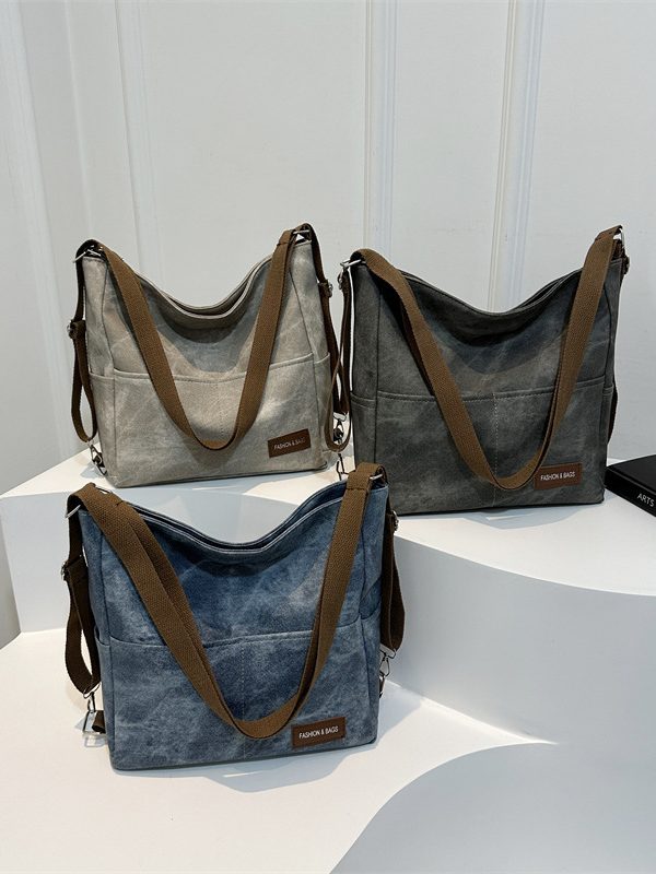 Retro Thickened All-matching Large Capacity Shoulder Underarm Bag