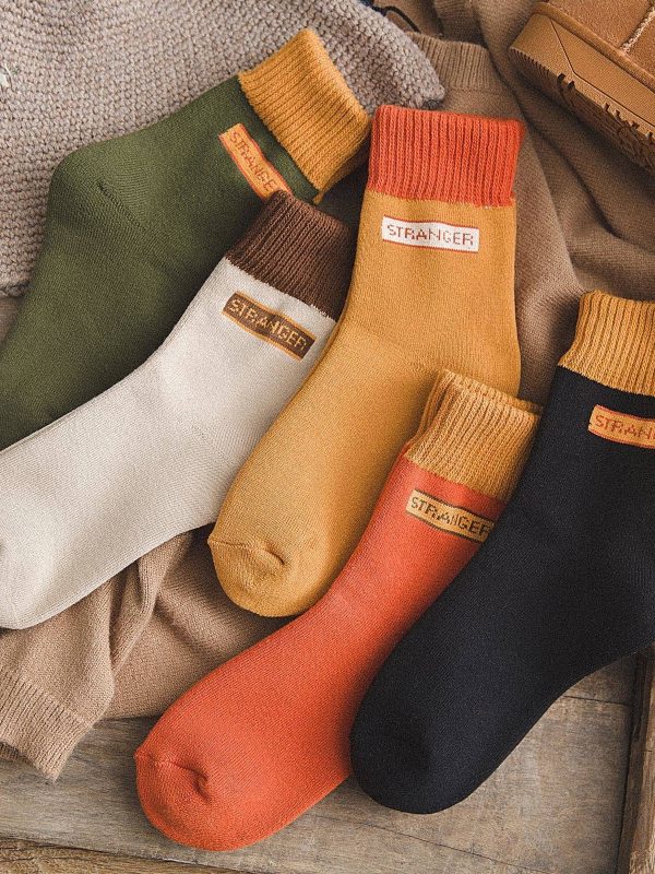 Women's Winter Mid-length Sock Thick Long