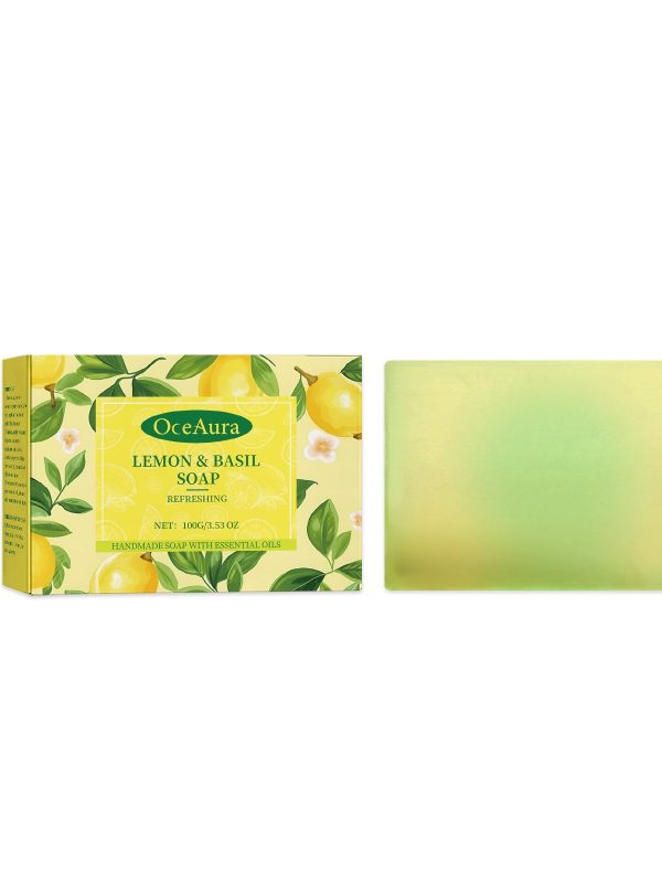 Lemon Refreshing Basil Soap