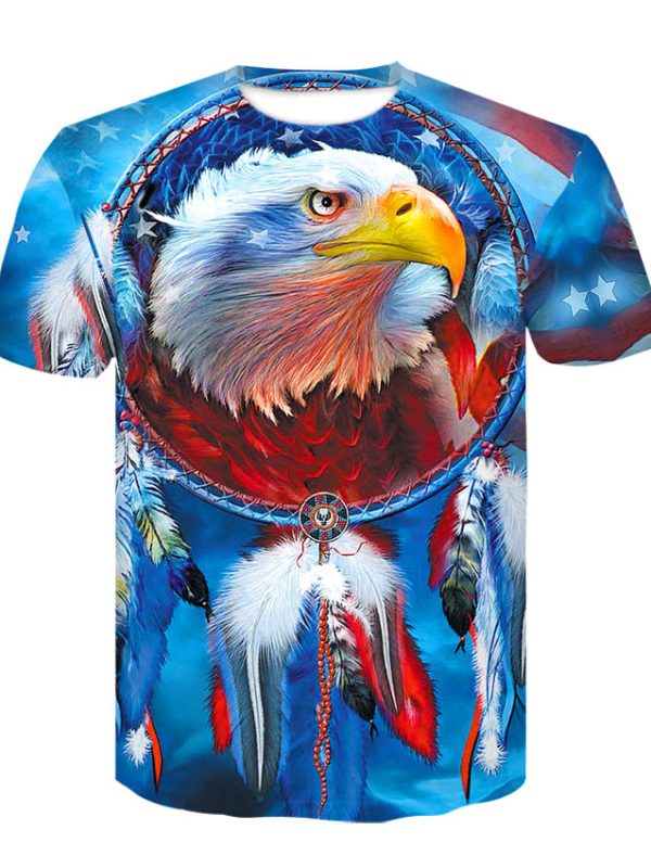 Eagle jacket with short sleeves