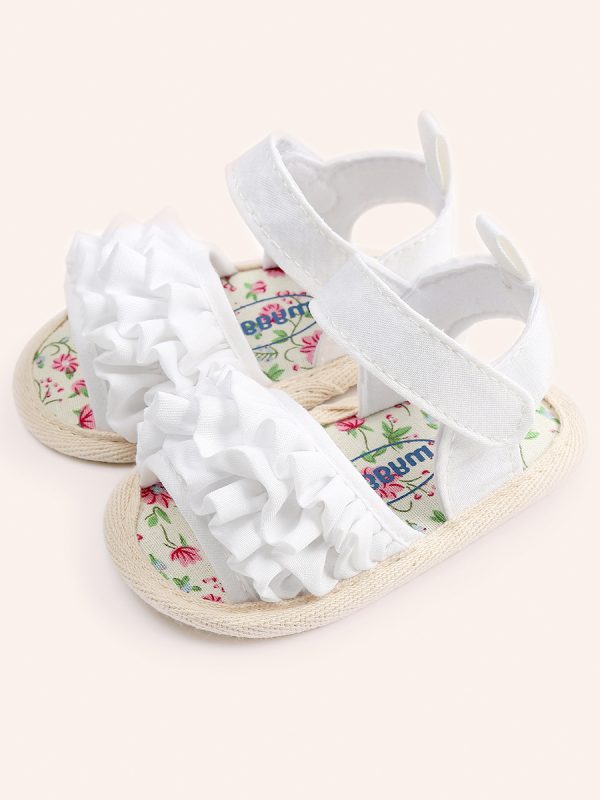 New baby girl soft sole shoes