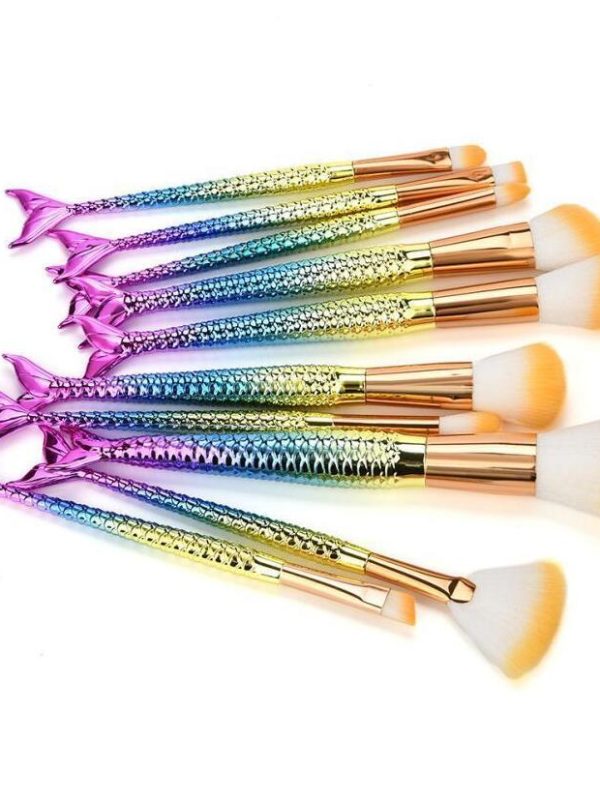 Mermaid Makeup Brushes