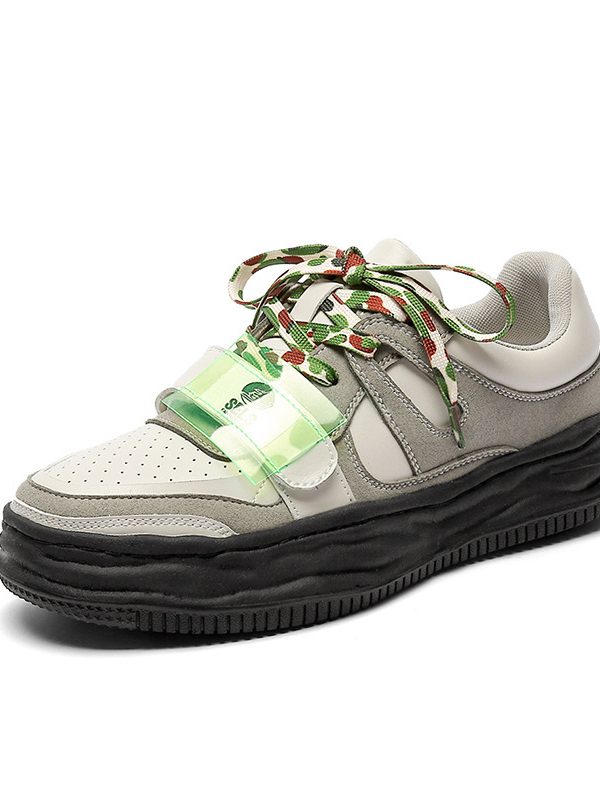 أحذية رياضية رجالية بألوان ريترو متناسقة