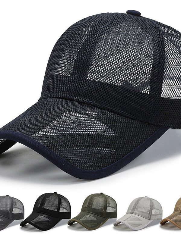 Sun Hat Men's Hat Spring And Summer Breathable Mesh