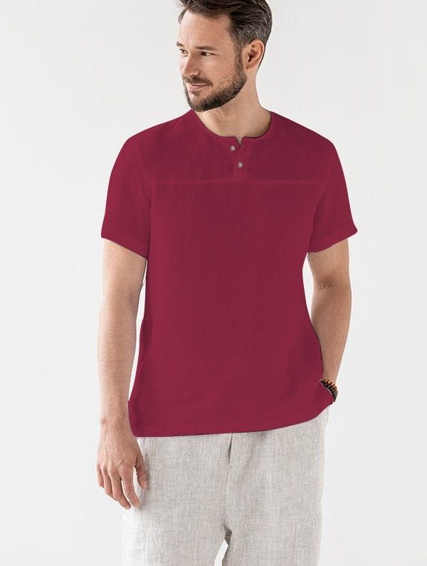 قميص صيفي رقيق بتصميم أوروبي وأمريكي