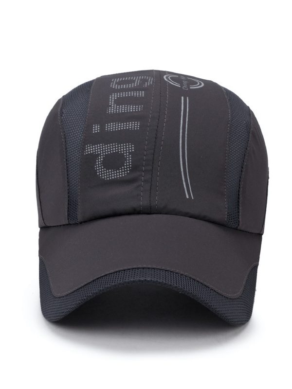 Summer Women's Travel Stitching Yarn Mesh Quick-drying Hat