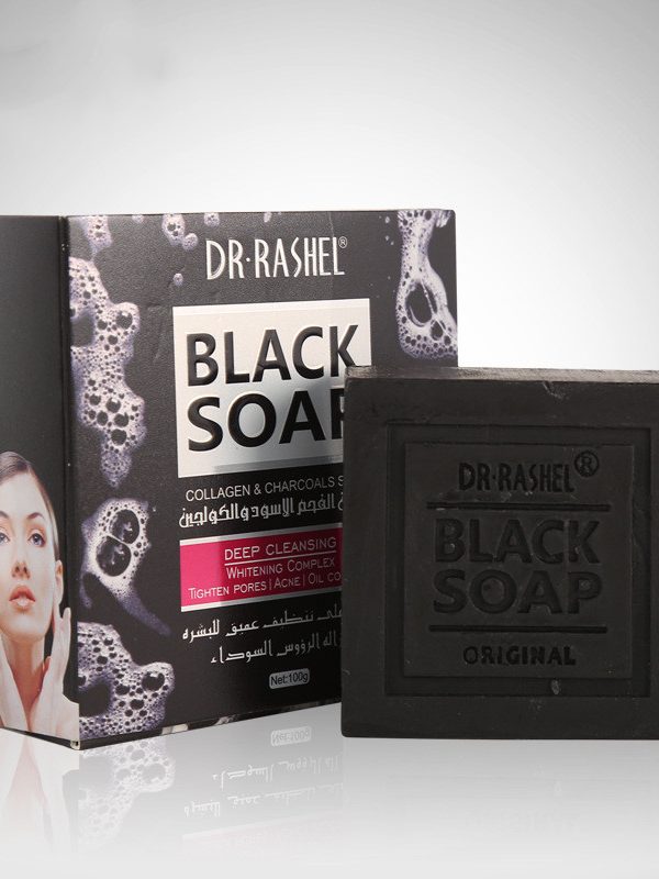 Handmade Black Charcoal Bamboo Soap