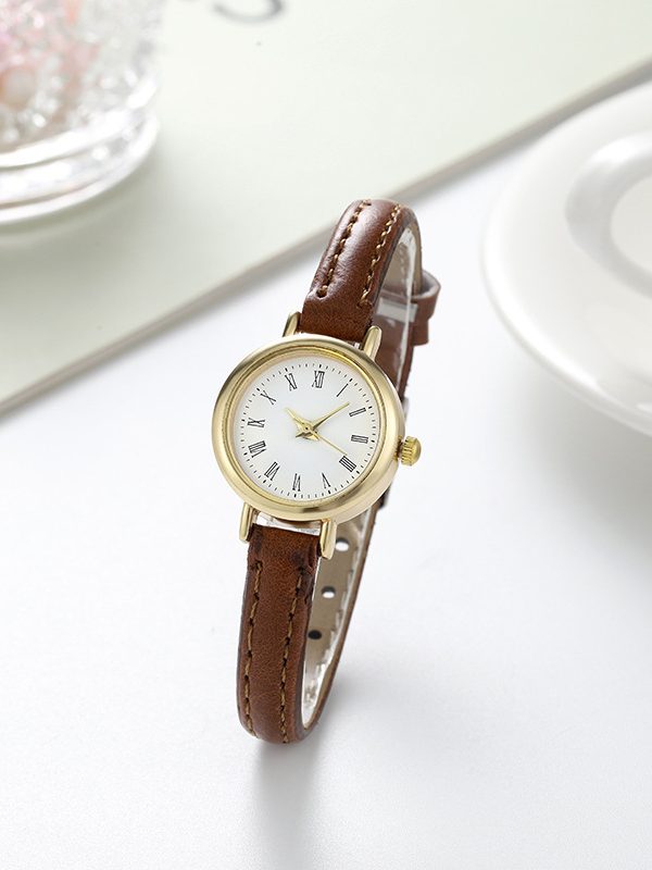 Women's Simple And Compact Alloy Belt Watch