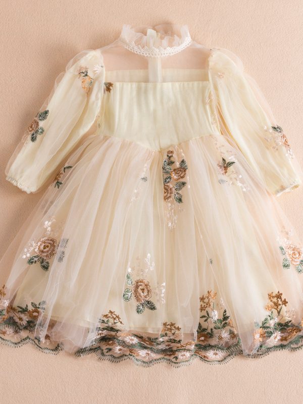 New Princess Dress With Puffy Sleeves