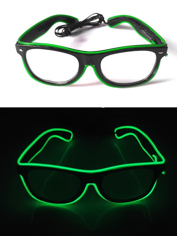 نظارات مضيئة لتزيين الحفلات نظارات LED