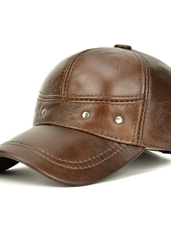 Men's Winter Outdoors Ear Protection Thickened Cotton Hat