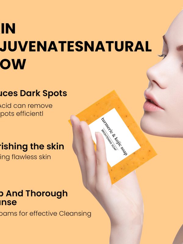 Turmeric Soap Lemon Soap Kojic Acid Soap Ginger Handmade Cold Process