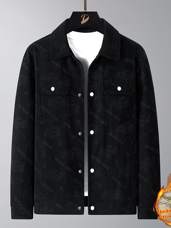 Lapel Fashion Trendy Autumn Top Casual Men's Jackets