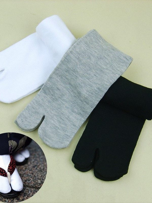 Japanese men's socks, women's socks, two toe socks, toe socks, wooden socks