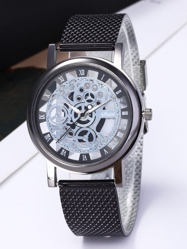 ساعة نسائية أنيقة بتصميم مجوف