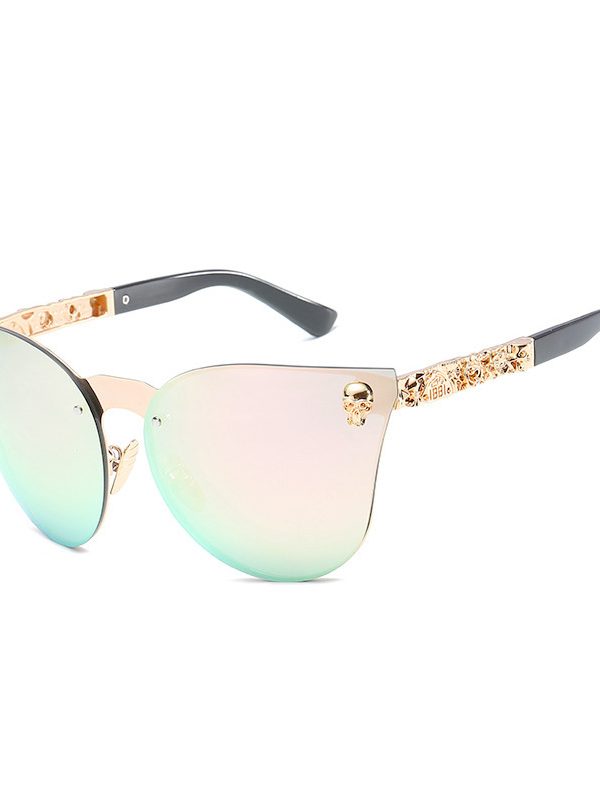 نظارات شمسية جمجمة أوروبية وأمريكية