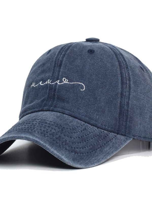 Pure Cotton Washed Old MAMA Baseball Cap